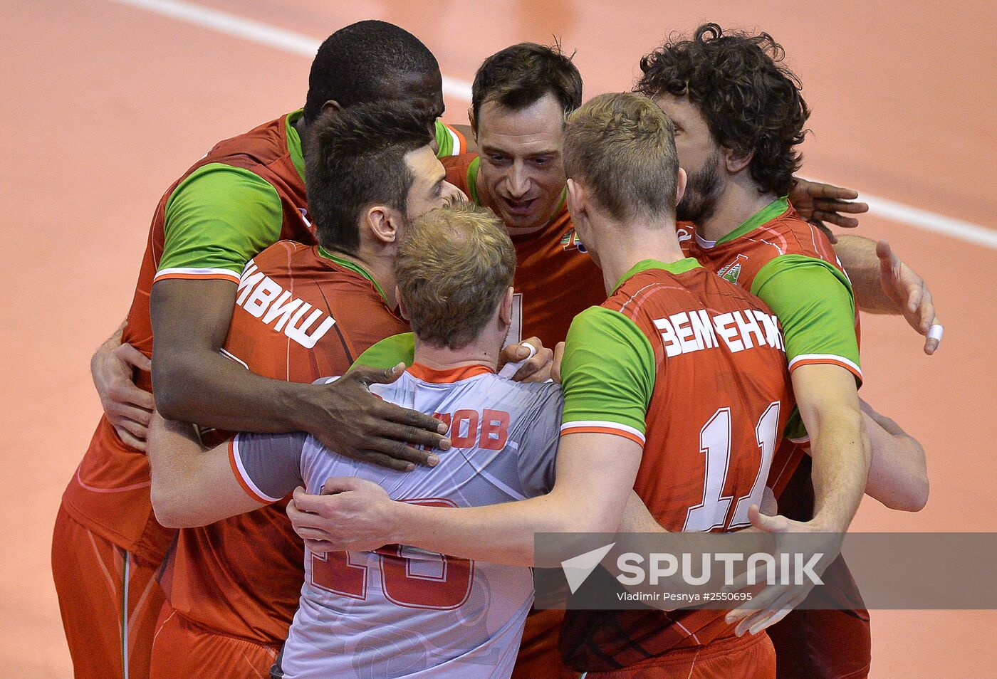 Volleyball. Cup of Russia. Men. Belogorie vs. Lokomotiv