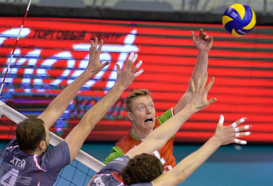 Volleyball. Cup of Russia. Men. Belogorie vs. Lokomotiv