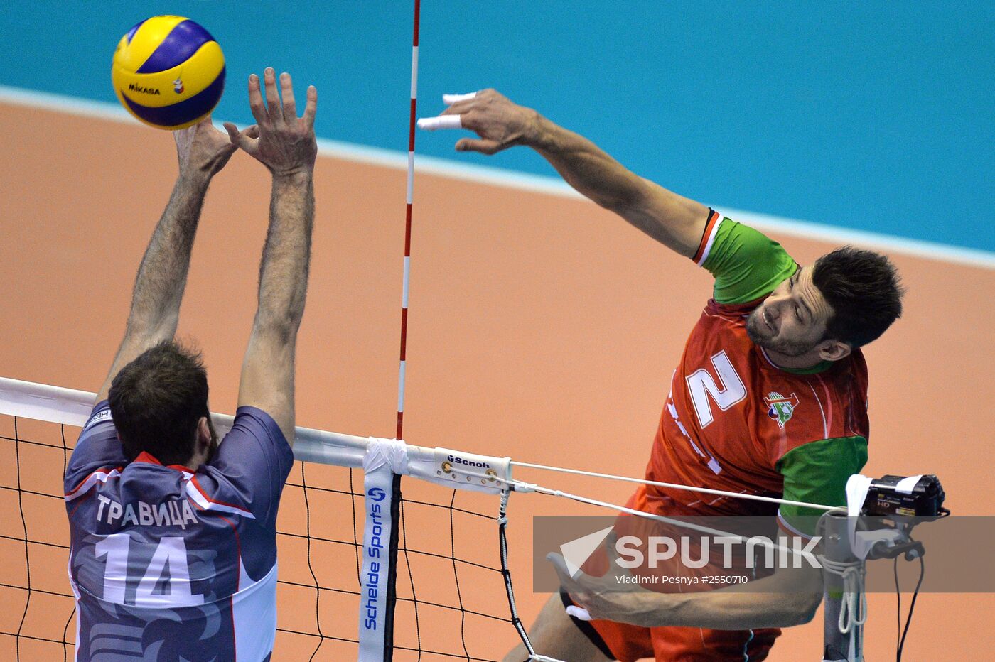 Volleyball. Cup of Russia. Men. Belogorie vs. Lokomotiv