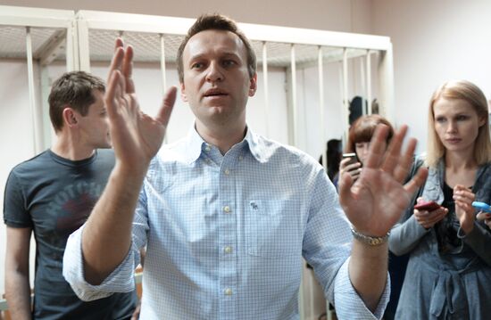 Navalny brothers sentenced at Zamoskvoretsky Court