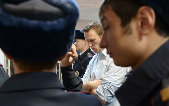 Navalny brothers sentenced at Zamoskvoretsky Court