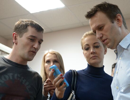 Navalny brothers sentenced at Zamoskvoretsky Court