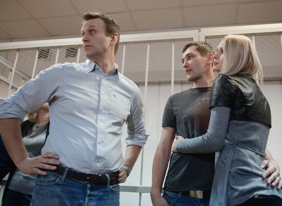 Navalny brothers sentenced at Zamoskvoretsky Court