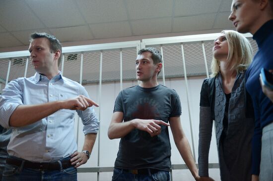 Navalny brothers sentenced at Zamoskvoretsky Court
