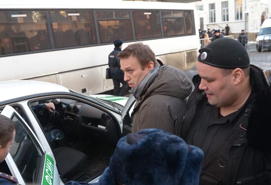 Navalny brothers sentenced at Zamoskvoretsky Court