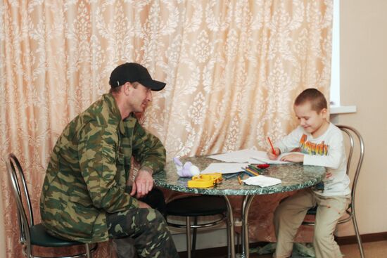 Donbas rebels' everyday life