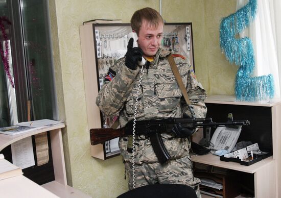 Donbas rebels' everyday life