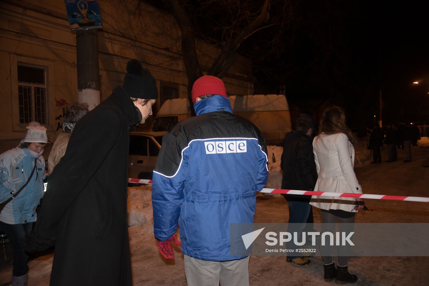 Volunteer center blown up in Odessa