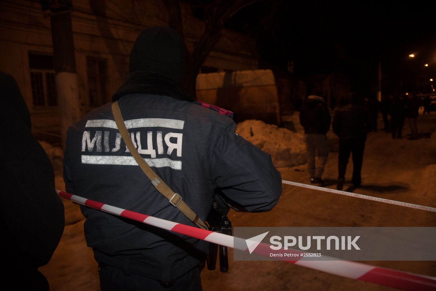 Explosion near volunteer center in Odessa