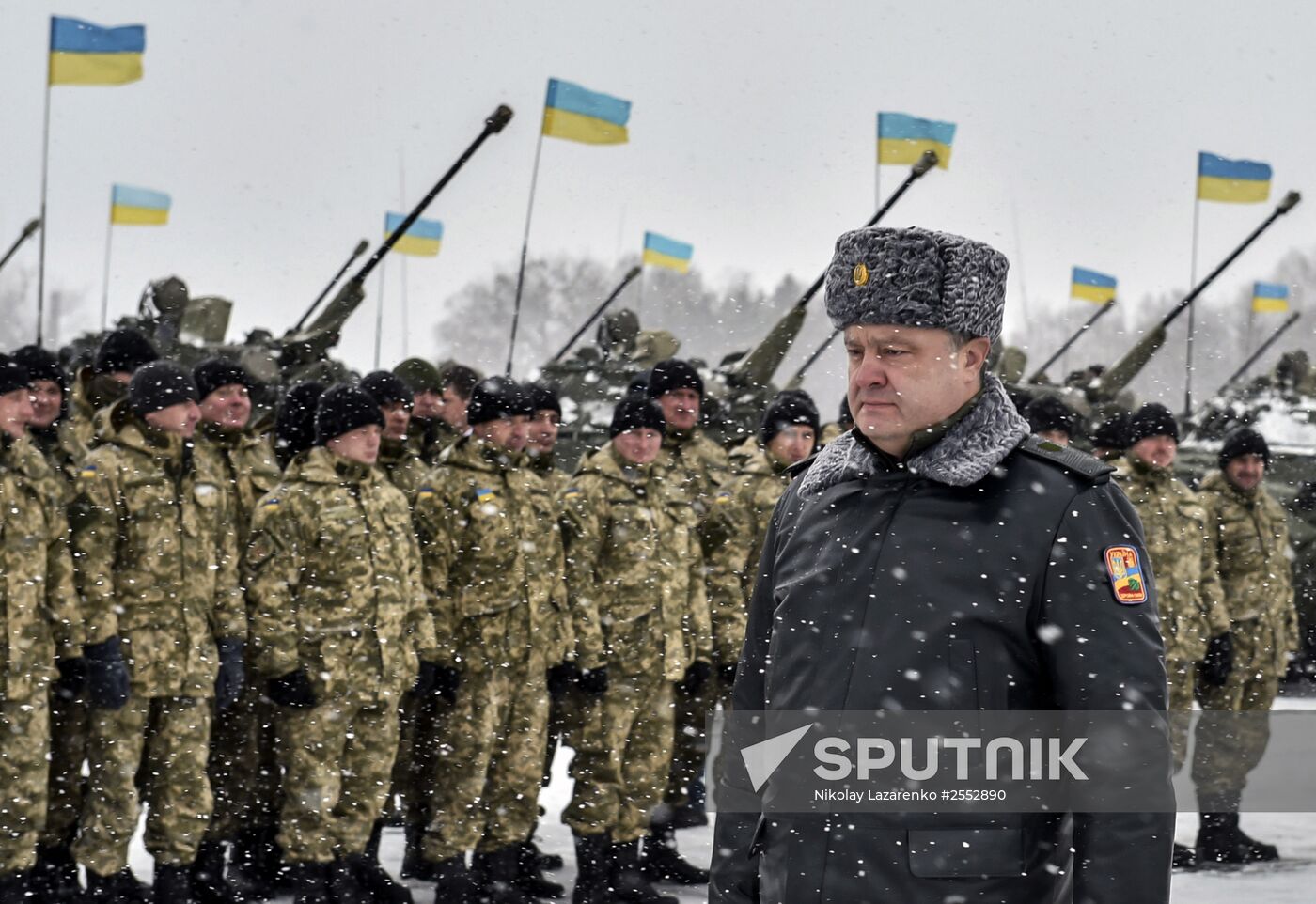 Ukrainian president Petro Poroshenko visits Zhitomir Region