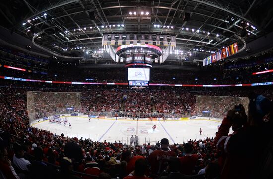 Ice Hockey World Junior Championships. Canada vs. Russia