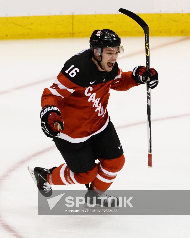 Ice Hockey World Junior Championships. Canada vs. Russia