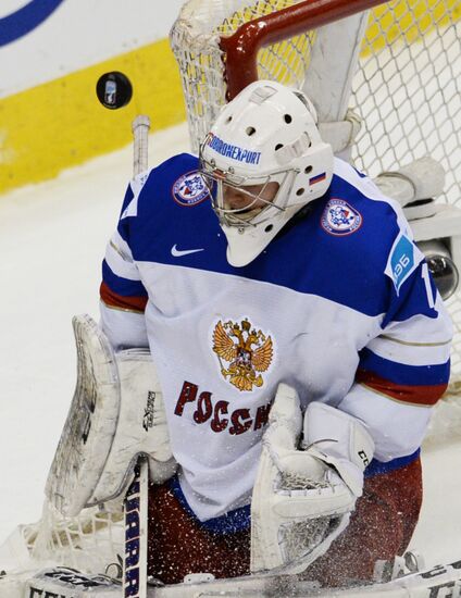 Ice Hockey World Junior Championships. Canada vs. Russia