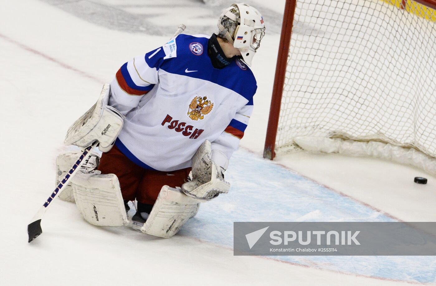 Ice Hockey World Junior Championships. Canada vs. Russia