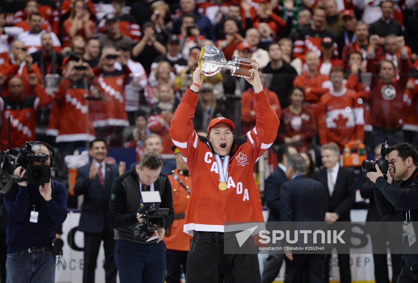 Ice Hockey World Junior Championships. Canada vs. Russia