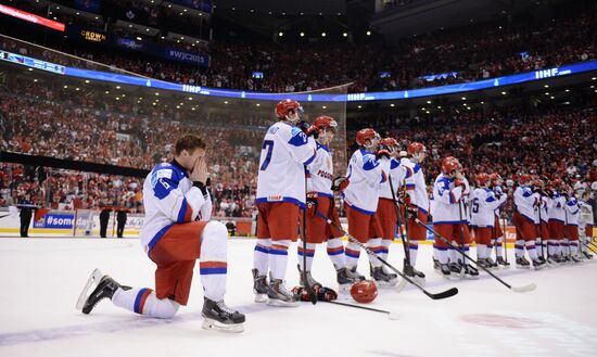 Ice Hockey World Junior Championships. Canada vs. Russia