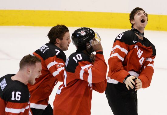 Ice Hockey World Junior Championships. Canada vs. Russia