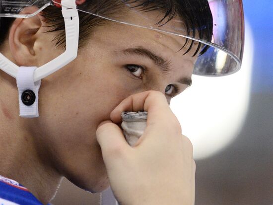 Ice Hockey World Junior Championships. Canada vs. Russia