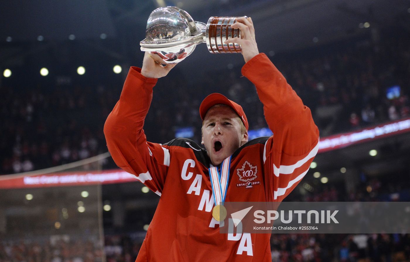 Ice Hockey World Junior Championships. Canada vs. Russia