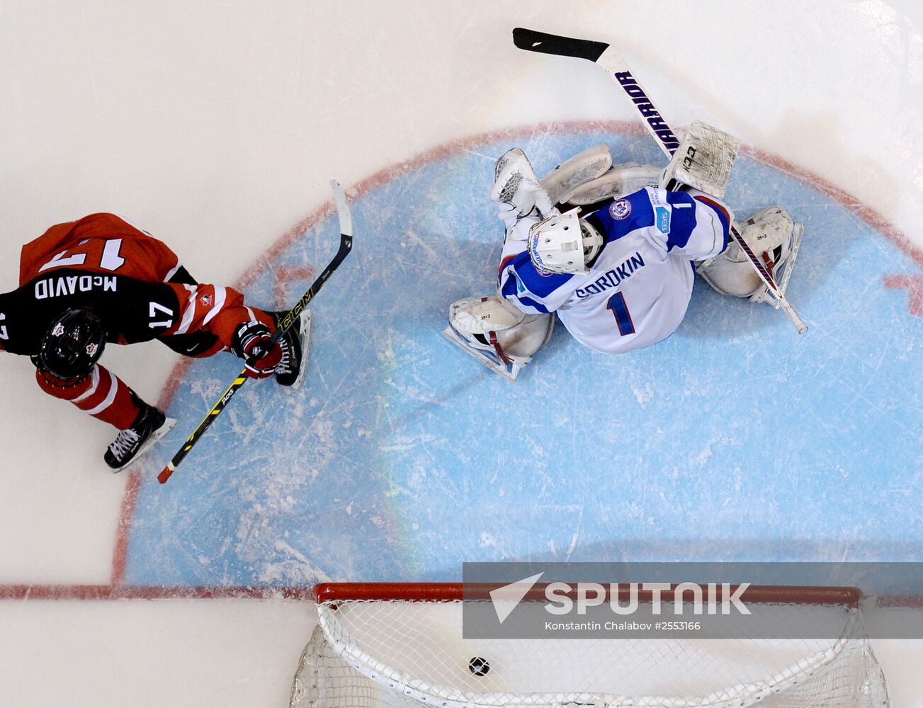 Ice Hockey World Junior Championships. Canada vs. Russia