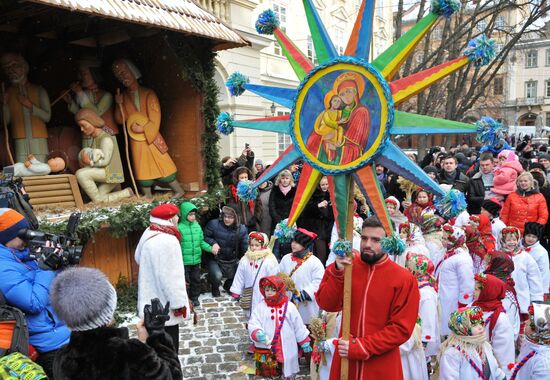 Christmas celebrations in Lviv