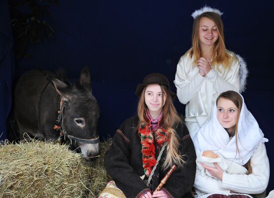 Christmas celebrations in Lviv