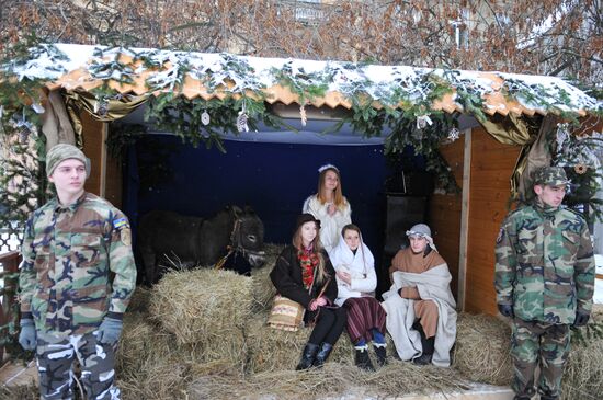 Christmas celebrations in Lviv