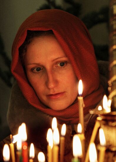 Christmas celebrations across Russia