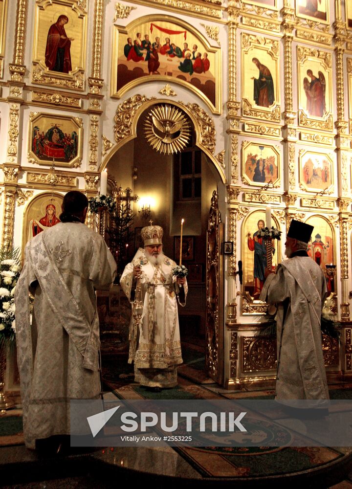 Christmas celebrations across Russia