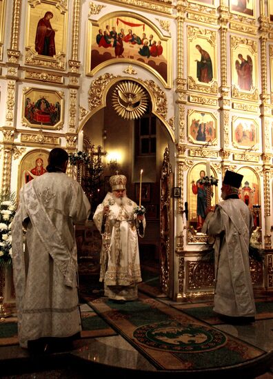 Christmas celebrations across Russia