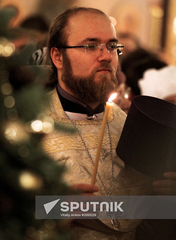 Christmas celebrations across Russia