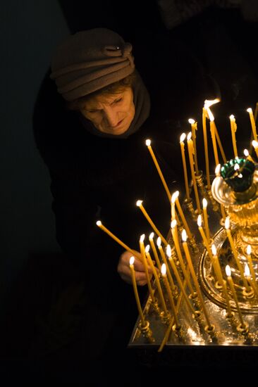 Christmas celebrations in Omsk