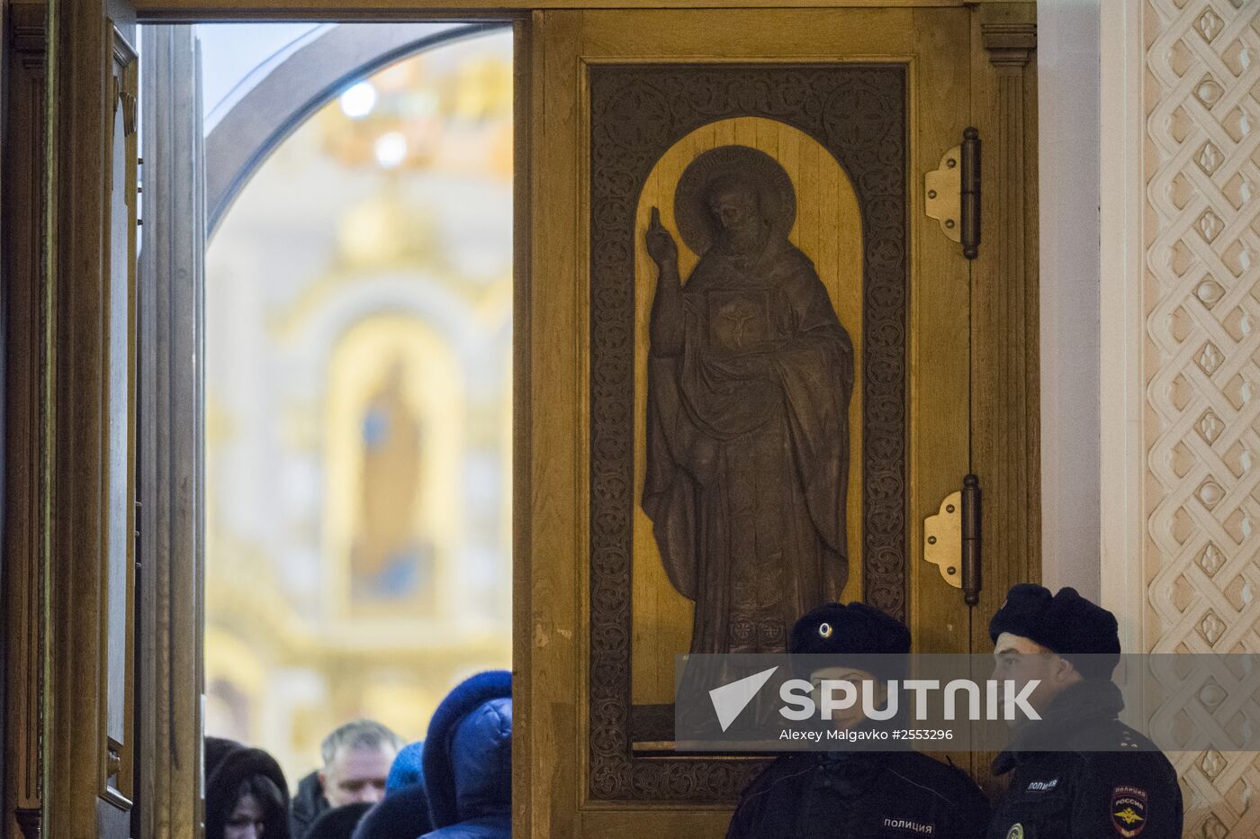 Christmas celebrations in Omsk