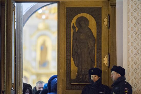 Christmas celebrations in Omsk