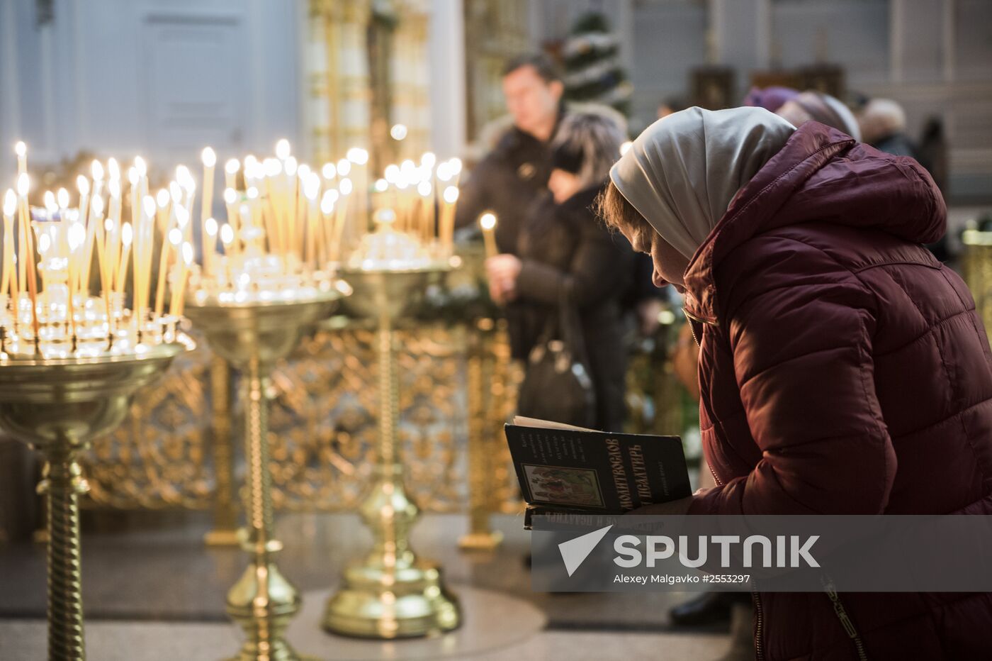 Christmas celebrations in Omsk