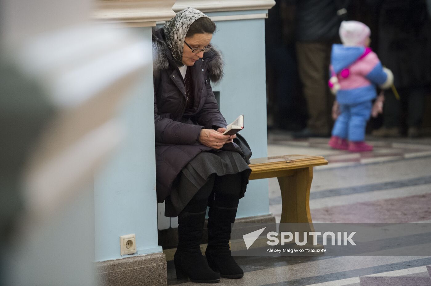 Christmas celebrations in Omsk