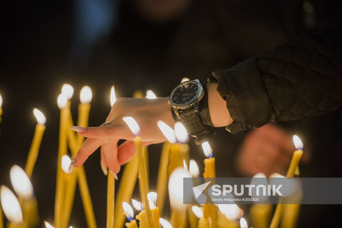 Christmas celebrations in Omsk