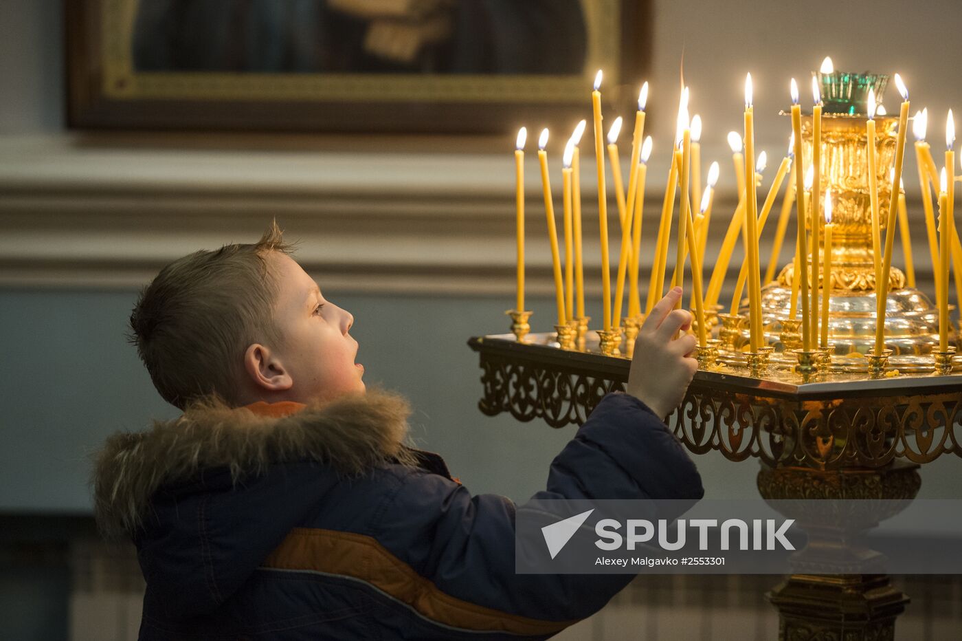 Christmas celebrations in Omsk