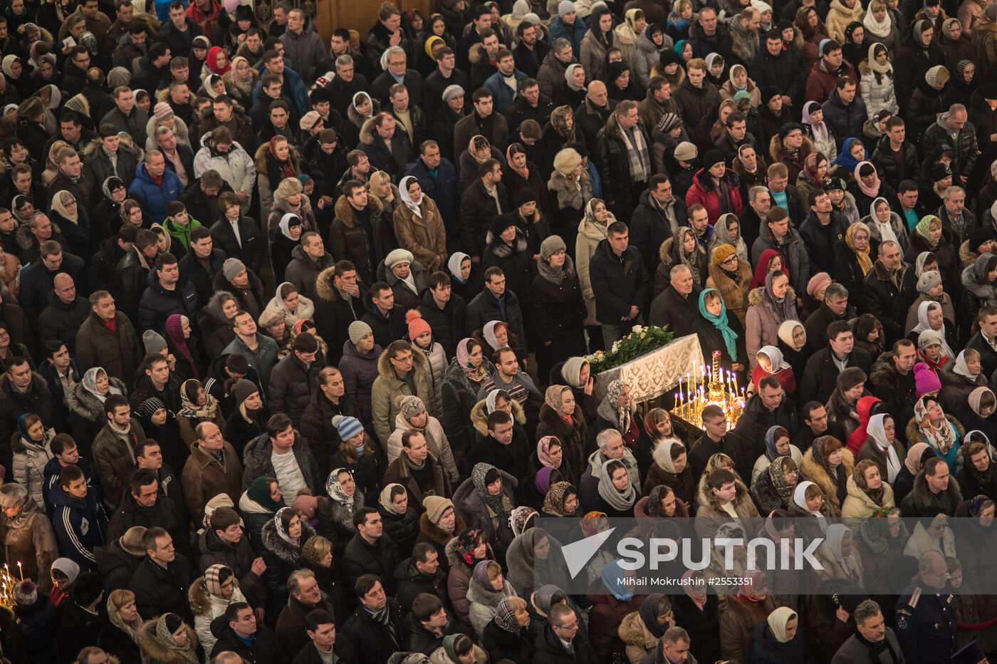 Christmas celebrations across Russia