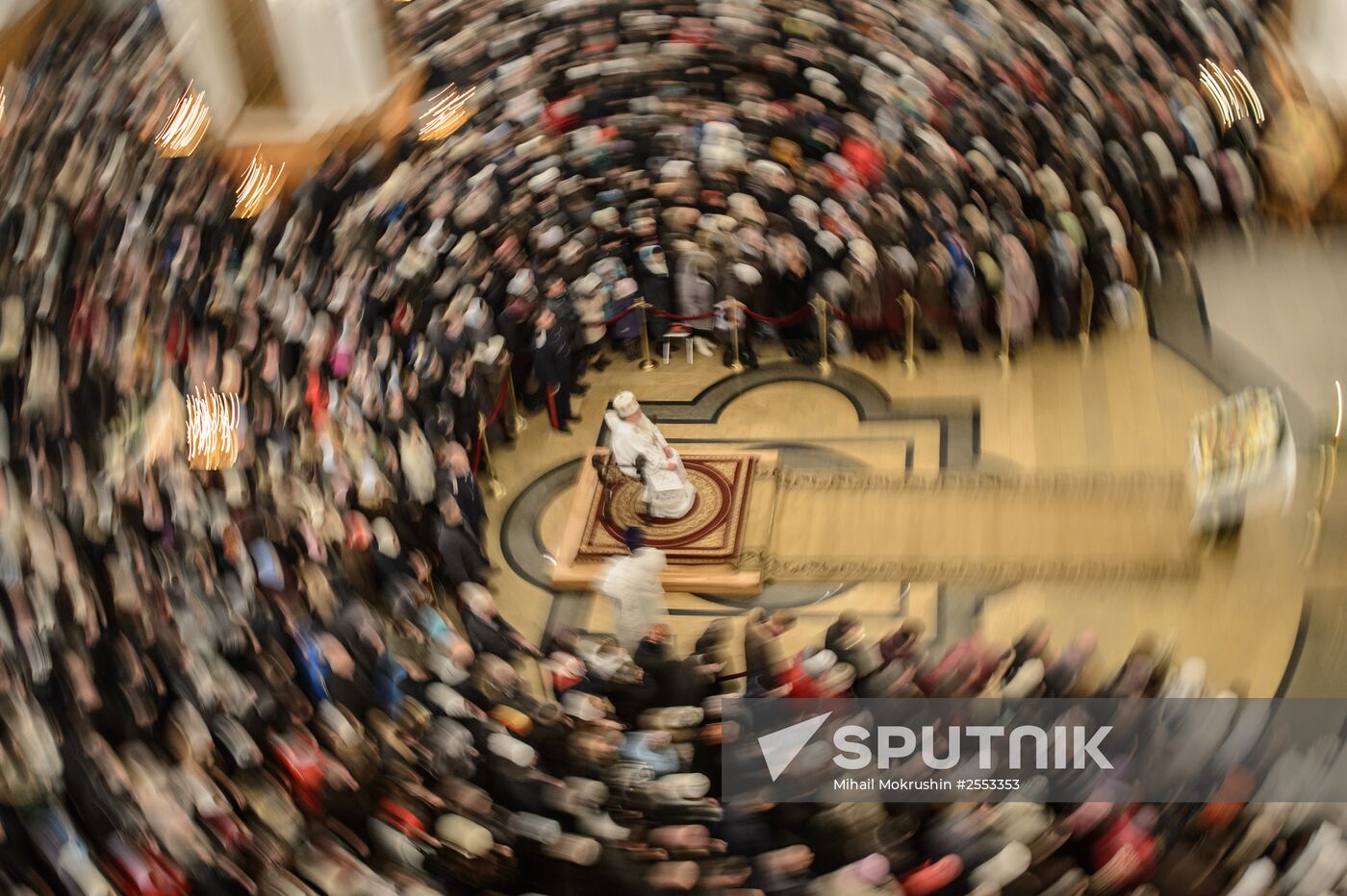 Christmas celebrations across Russia