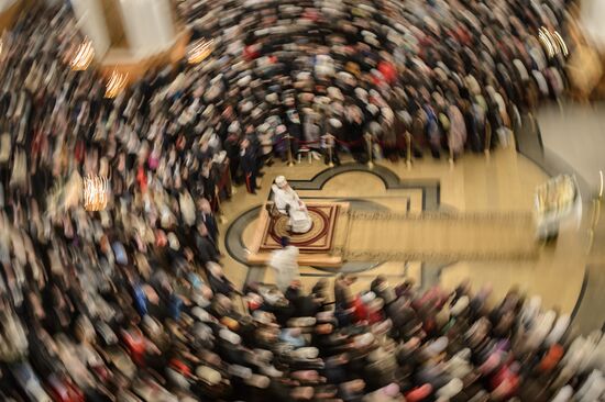 Christmas celebrations across Russia