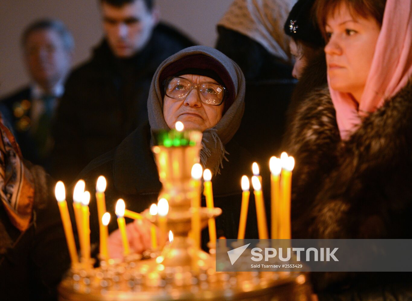 Christmas celebrations across Russia