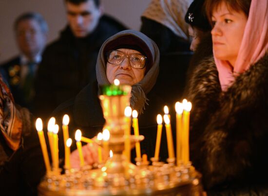 Christmas celebrations across Russia