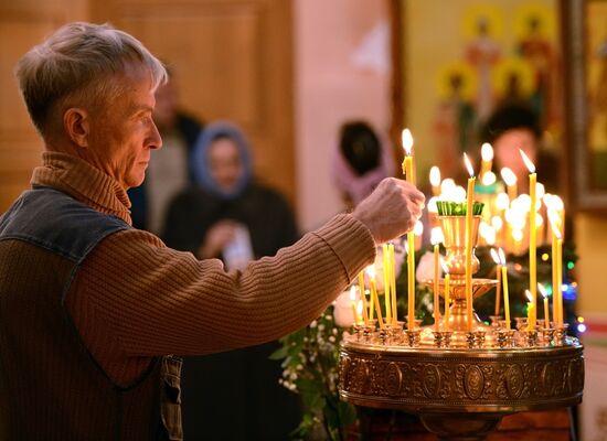 Christmas celebrations across Russia