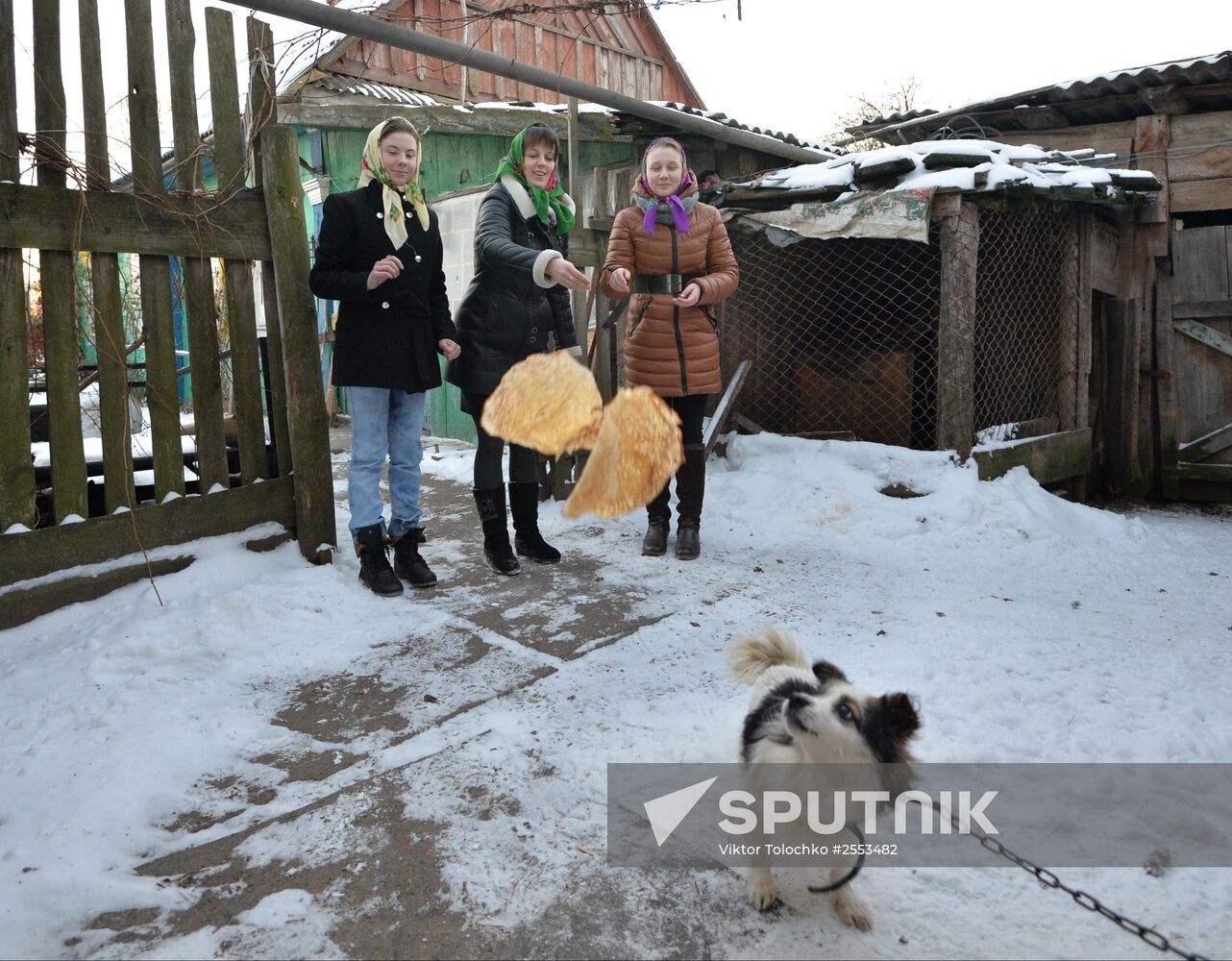 Celebrating Christmas in Belarusian villages
