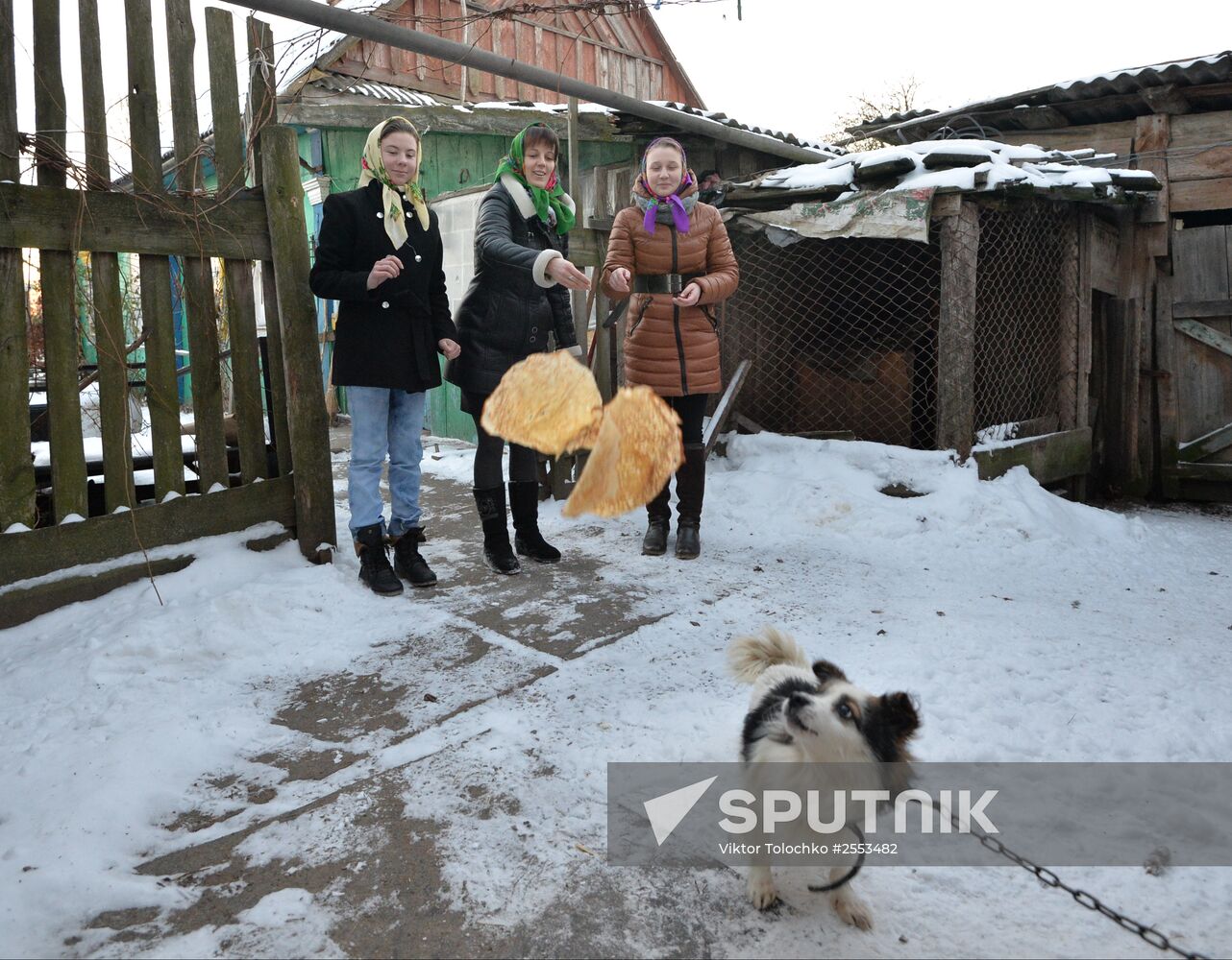 Celebrating Christmas in Belarusian villages