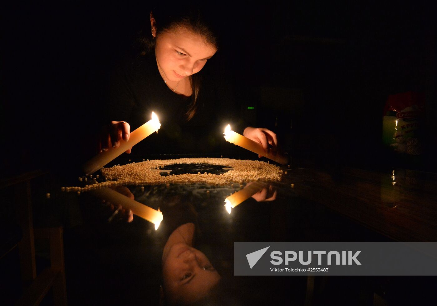 Celebrating Christmas in Belarusian village od Pogost