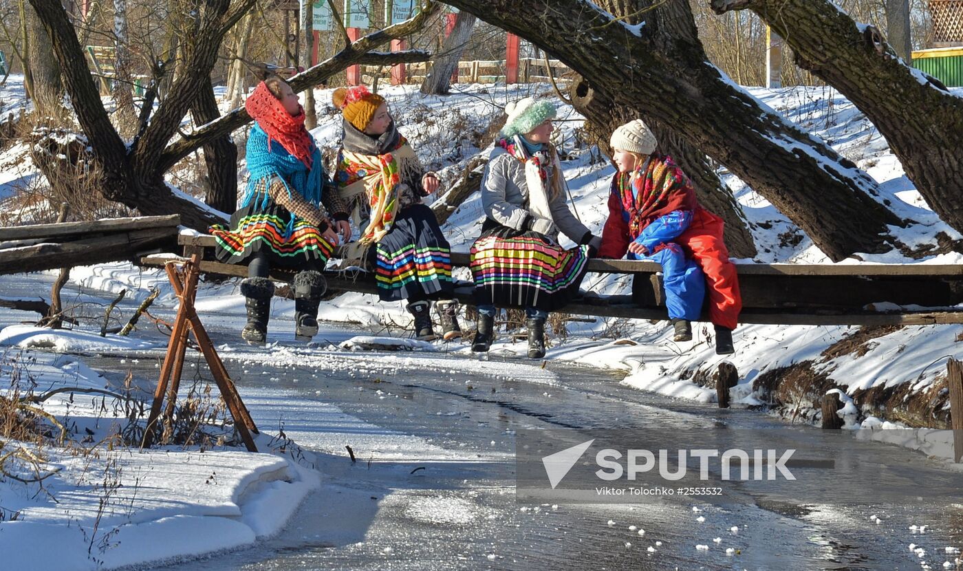 Celebrating Christmas in Belarusian villages
