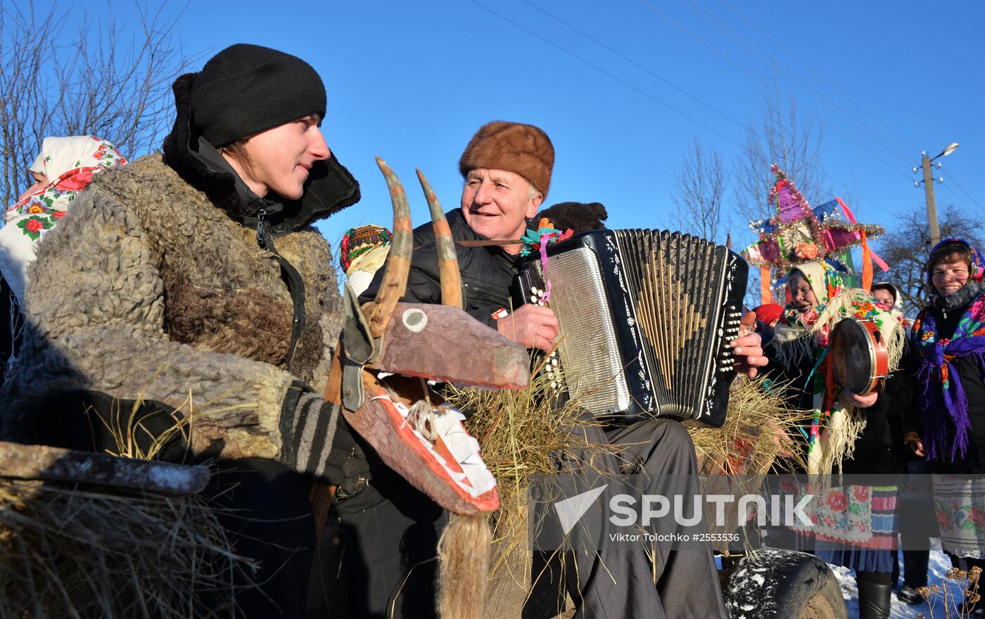 Celebrating Christmas in Belarusian villages