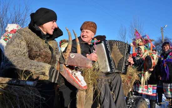 Celebrating Christmas in Belarusian villages